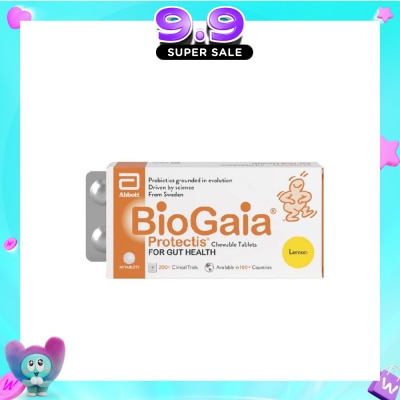 BIOGAIA - Protectis Chewable Tablet Lemon 30s (Expiry: Jun`2027) image