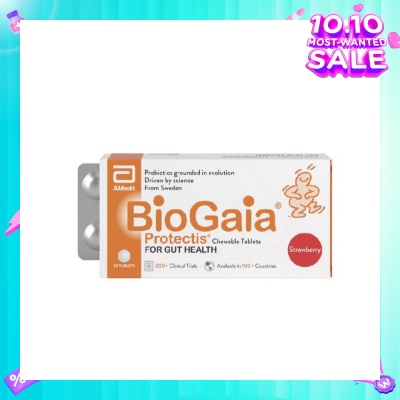 BIOGAIA Protectis Chewable Tablet Strawberry 30s