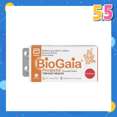 BIOGAIA Protectis Chewable Tablet Strawberry 30s