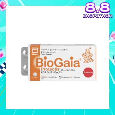 BIOGAIA Protectis Chewable Tablet Strawberry 30s