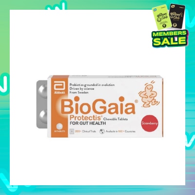 BIOGAIA Protectis Chewable Tablet Strawberry 30s