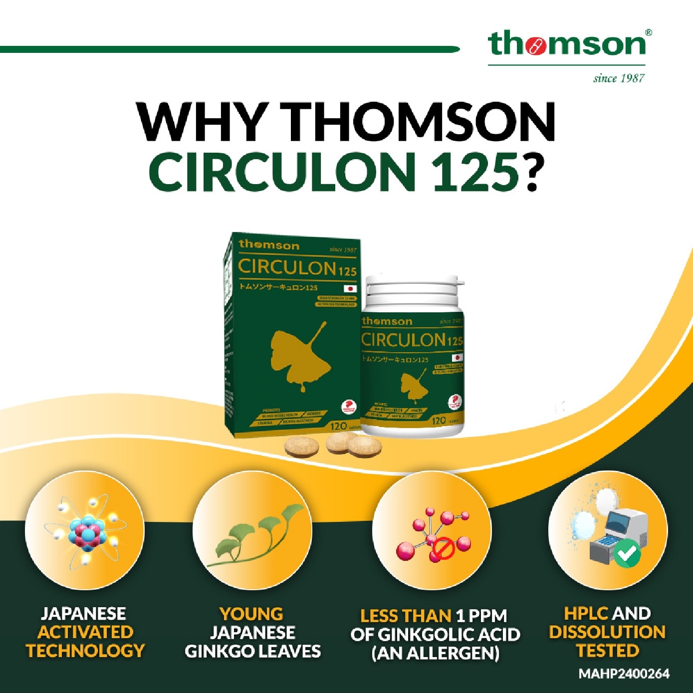 Circulon 125 (For Blood Vessel Health) 120s