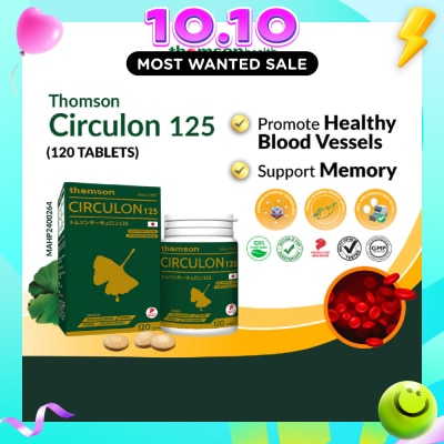 THOMSON Circulon 125 (For Blood Vessel Health) 120s image