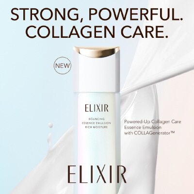 ELIXIR Bouncing Essence Emulsion Rich Moisture 130ml | Derma Skin