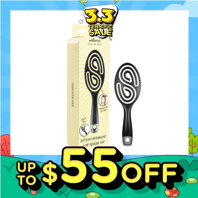 WATSONS Wet Dry Hair Brush With Cleaning Cap 1s