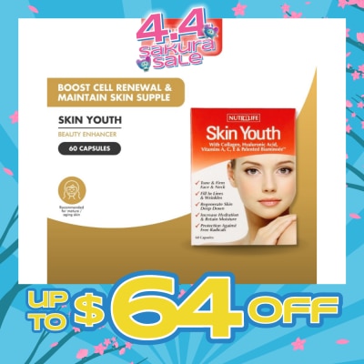 NUTRILIFE - SKIN YOUTH 60S