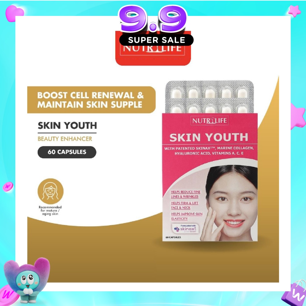 Skin Youth (Boosts Cell Renewal & Maintains Skin Suppleness) Tablet 60s image