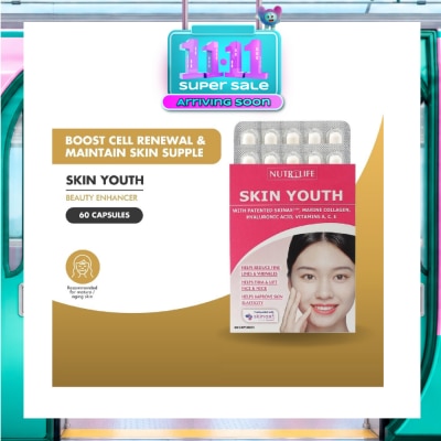 NUTRILIFE Skin Youth (Boosts Cell Renewal & Maintains Skin Suppleness) Tablet 60s image