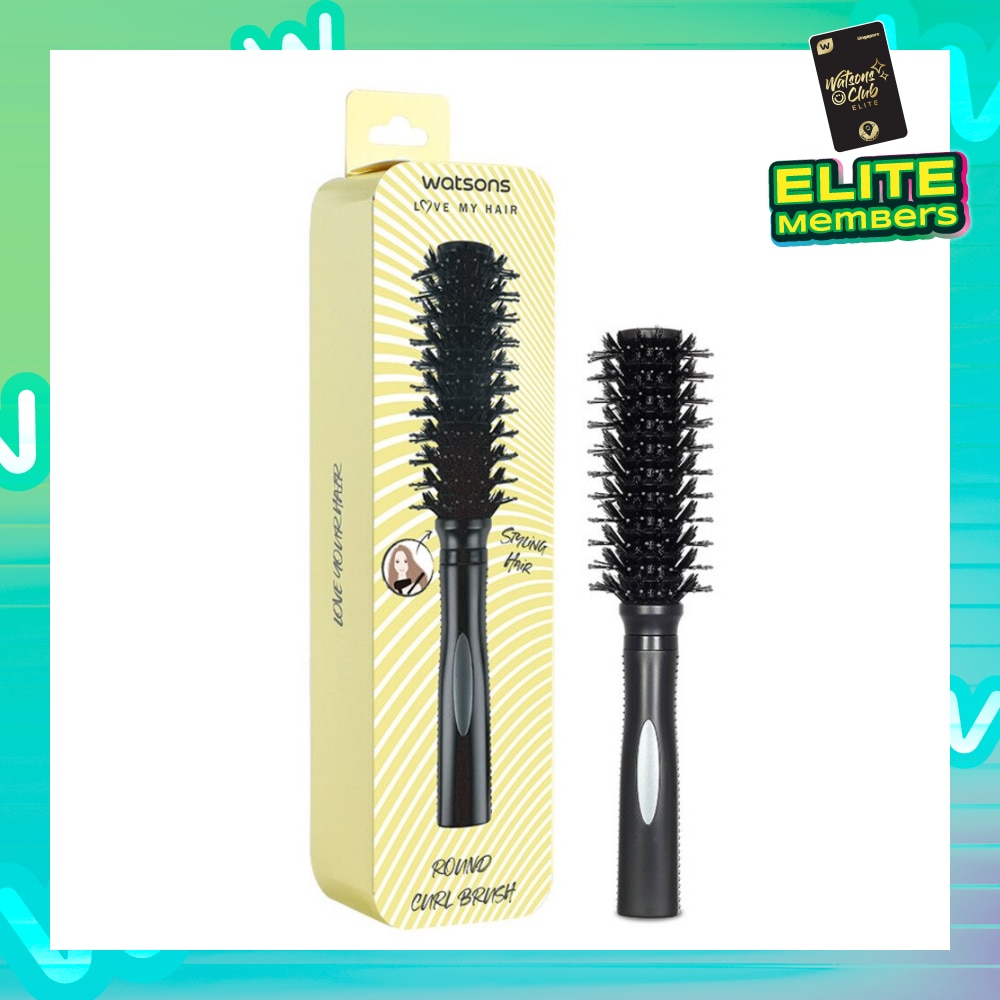 Smiling Hair Round Curl Brush 1s