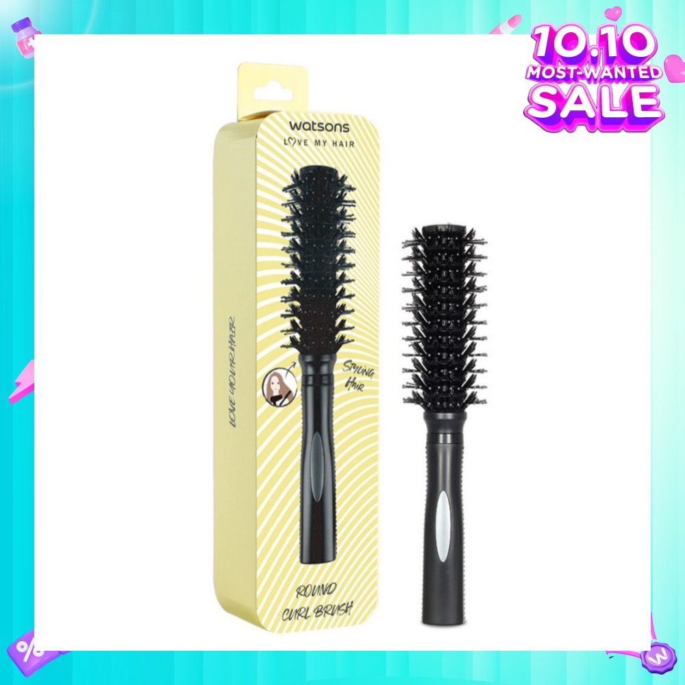 Smiling Hair Round Curl Brush 1s