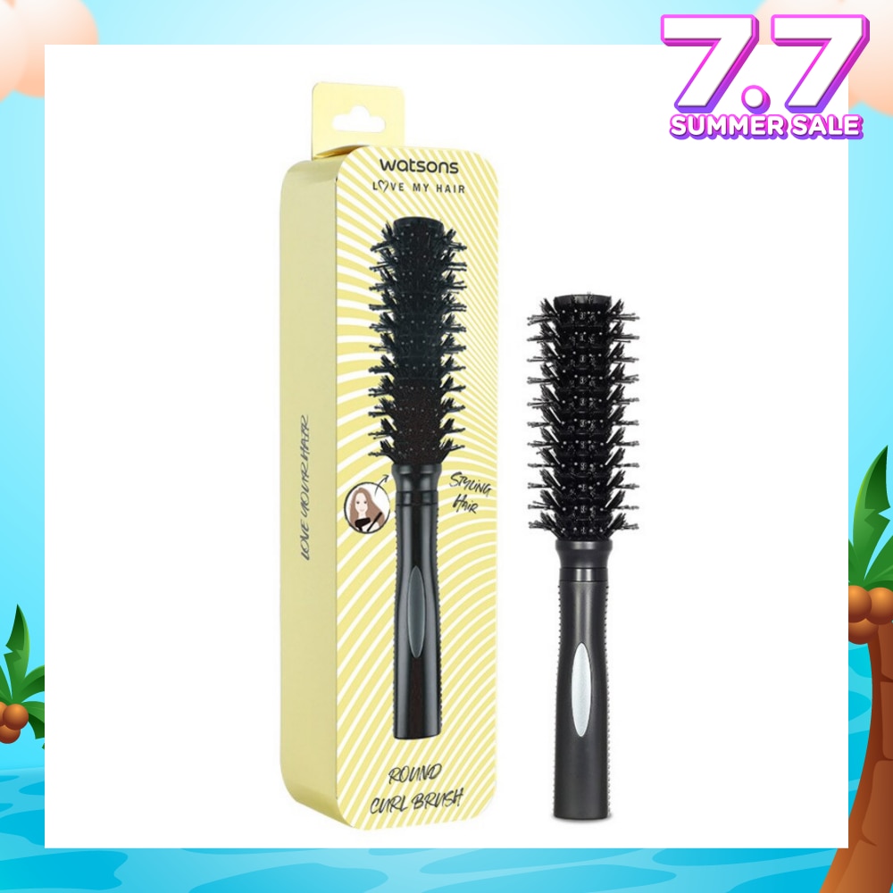 Smiling Hair Round Curl Brush 1s