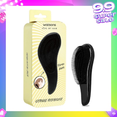 WATSONS Detangle Hair Brush Black 1s