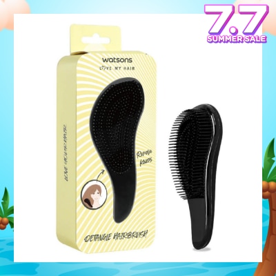 WATSONS Detangle Hair Brush Black 1s