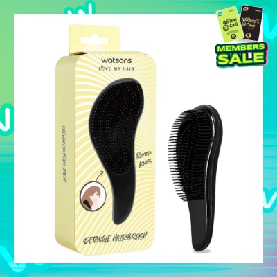WATSONS Detangle Hair Brush Black 1s