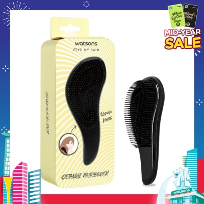 WATSONS Detangle Hair Brush Black 1s