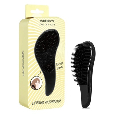 WATSONS Detangle Hair Brush Black 1s