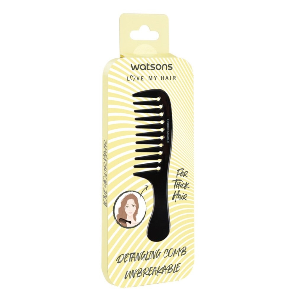 Unbreakable Detangling Comb (Suitable for Thick Hair) 1s