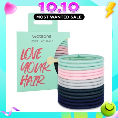 WATSONS Metal Free Elastic Hair Bands 15s image