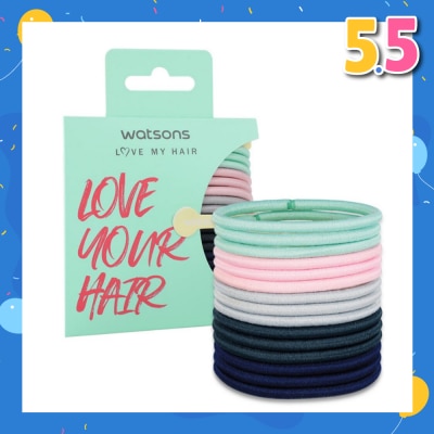WATSONS Metal Free Elastic Hair Bands 15s