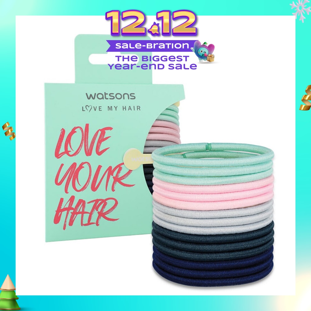 Metal Free Elastic Hair Bands 15s