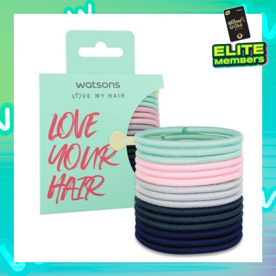 WATSONS Metal Free Elastic Hair Bands 15s