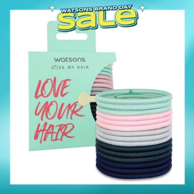 WATSONS - Metal Free Elastic Hair Bands 15s