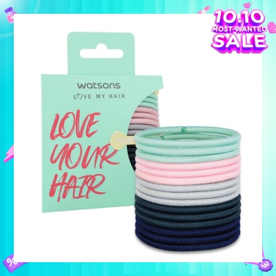 WATSONS Metal Free Elastic Hair Bands 15s