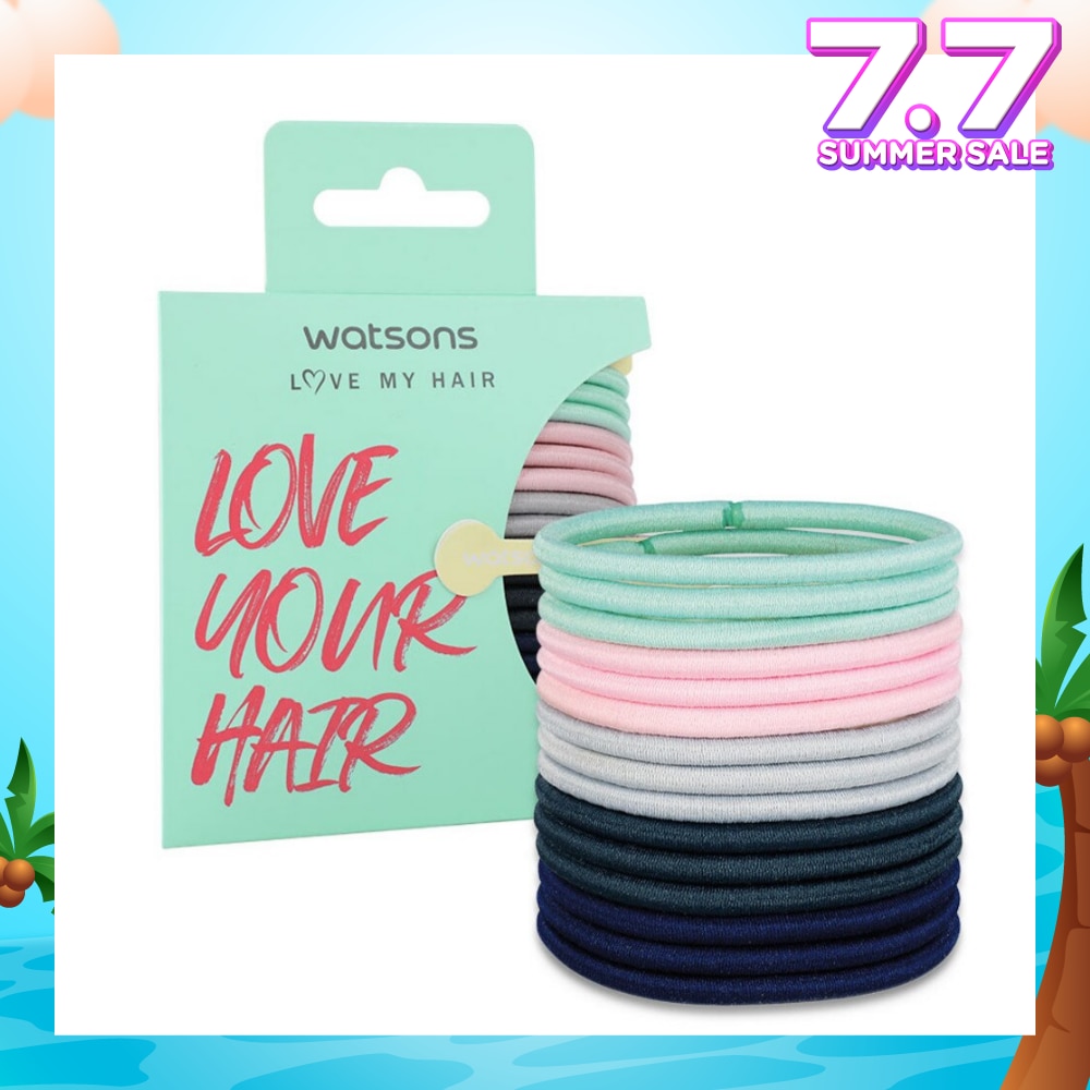 Metal Free Elastic Hair Bands 15s