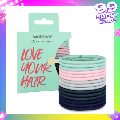WATSONS Metal Free Elastic Hair Bands 15s