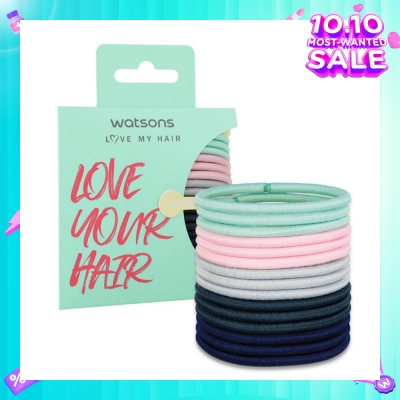 WATSONS Metal Free Elastic Hair Bands 15s