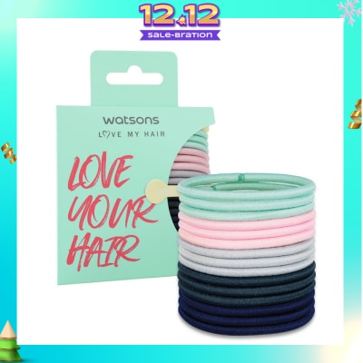 WATSONS Metal Free Elastic Hair Bands 15s