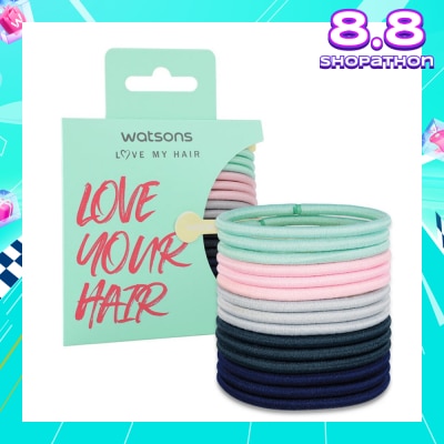 WATSONS Metal Free Elastic Hair Bands 15s