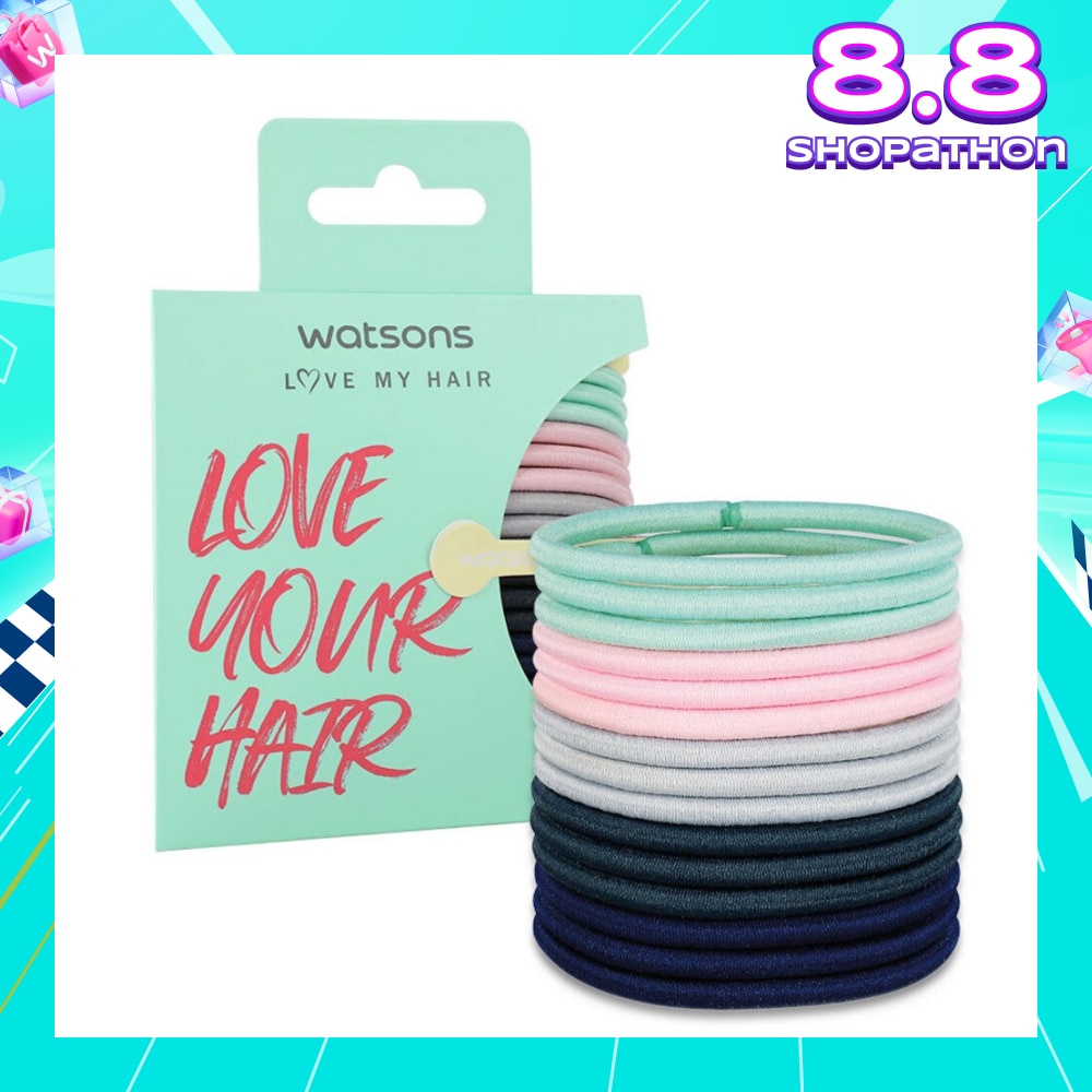 Metal Free Elastic Hair Bands 15s