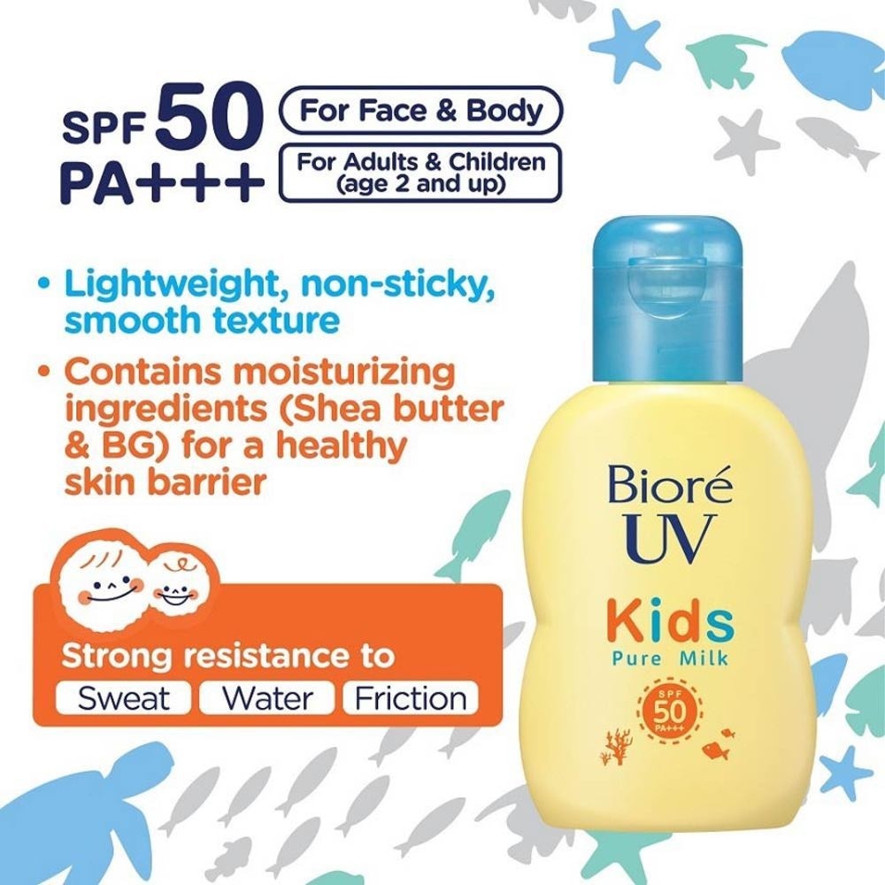 UV Kids Pure Milk SPF50 PA+++ Mineral Sunscreen (For Sensitive Delicate Kids' Skin) 70ml