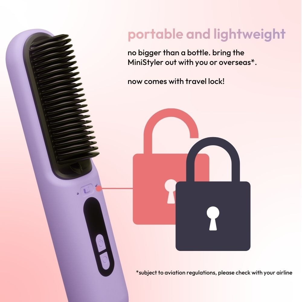 Hair Mini Styler 2.0 Purple 1s