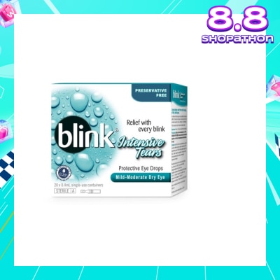 BAUSCH + LOMB Blink  Intensive Tears Protective Eye Drops 20x0.4ml