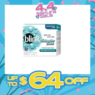 BAUSCH + LOMB - Blink  Intensive Tears Protective Eye Drops 20x0.4ml