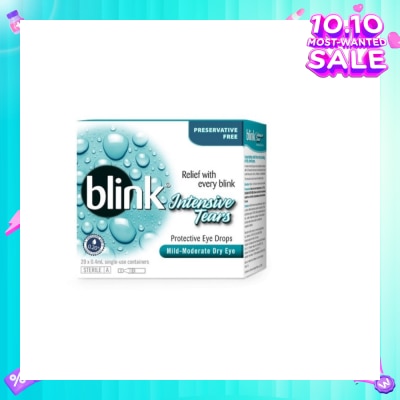 BAUSCH + LOMB Blink  Intensive Tears Protective Eye Drops 20x0.4ml