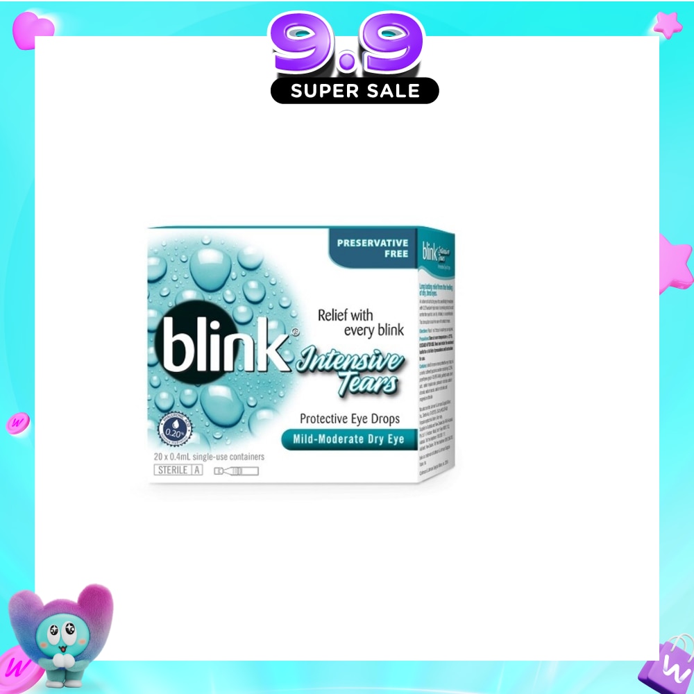 Blink Intensive Tears Protective Eye Drops 20x0.4ml image