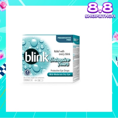 BAUSCH + LOMB Blink  Intensive Tears Protective Eye Drops 20x0.4ml