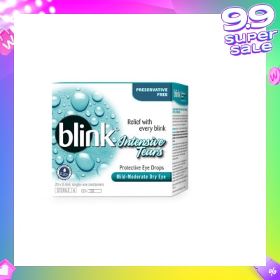 BAUSCH + LOMB Blink  Intensive Tears Protective Eye Drops 20x0.4ml