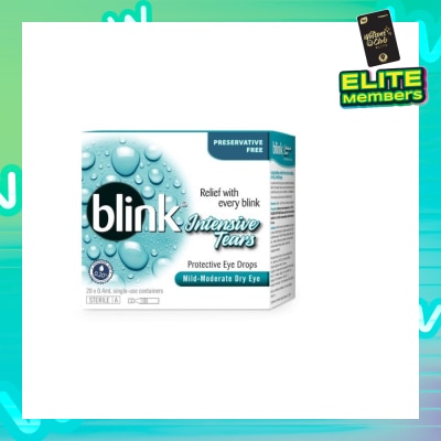 BAUSCH + LOMB Blink  Intensive Tears Protective Eye Drops 20x0.4ml