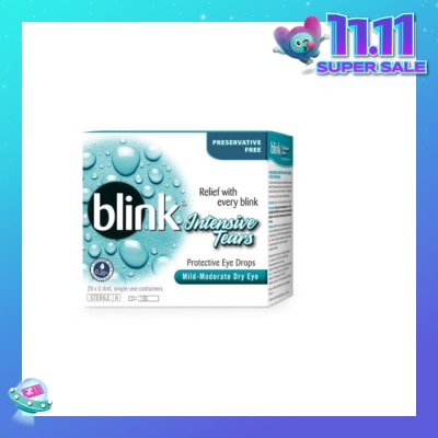 BAUSCH + LOMB Blink  Intensive Tears Protective Eye Drops 20x0.4ml