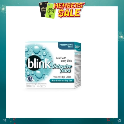 BAUSCH + LOMB - Blink Intensive Tears Protective Eye Drops 20x0.4ml