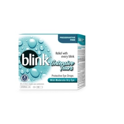 BAUSCH + LOMB Blink  Intensive Tears Protective Eye Drops 20x0.4ml