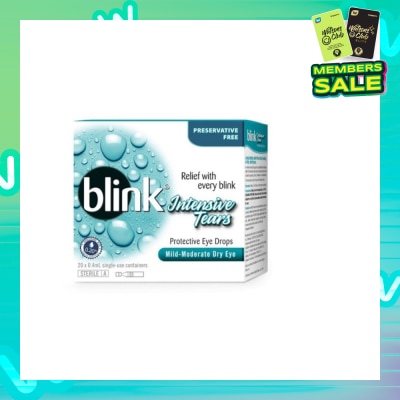 BAUSCH + LOMB Blink  Intensive Tears Protective Eye Drops 20x0.4ml