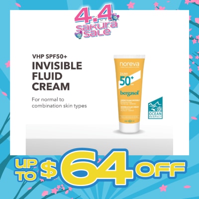 NOREVA - Bergasol Invisible Fluid Cream SPF50+ 50ml