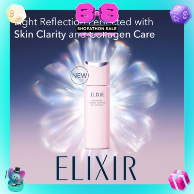 ELIXIR - Brightening Essence Emulsion Rich Moisture 130ml