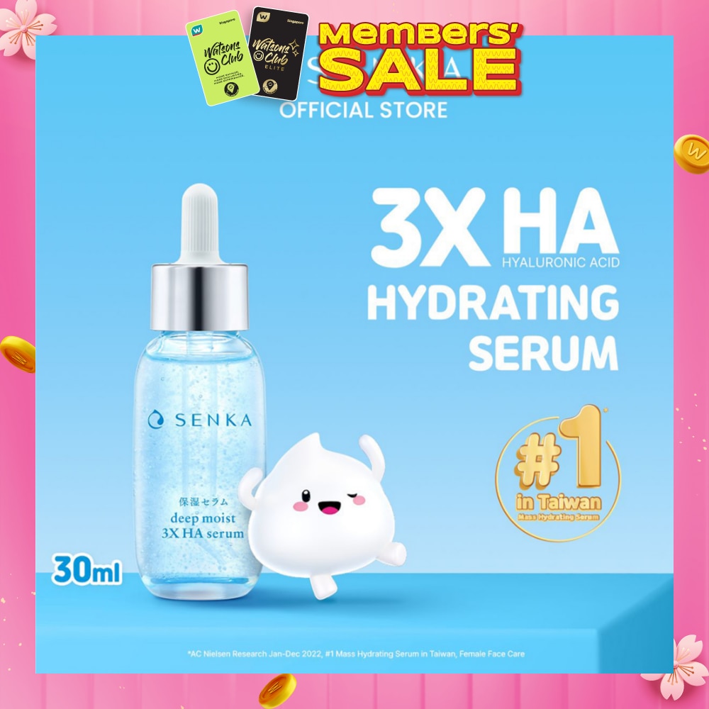 Deep Moist 3X HA Hydrating Serum (Suitable for All Skin Types) 30ml (Expiry: Apr`2026)