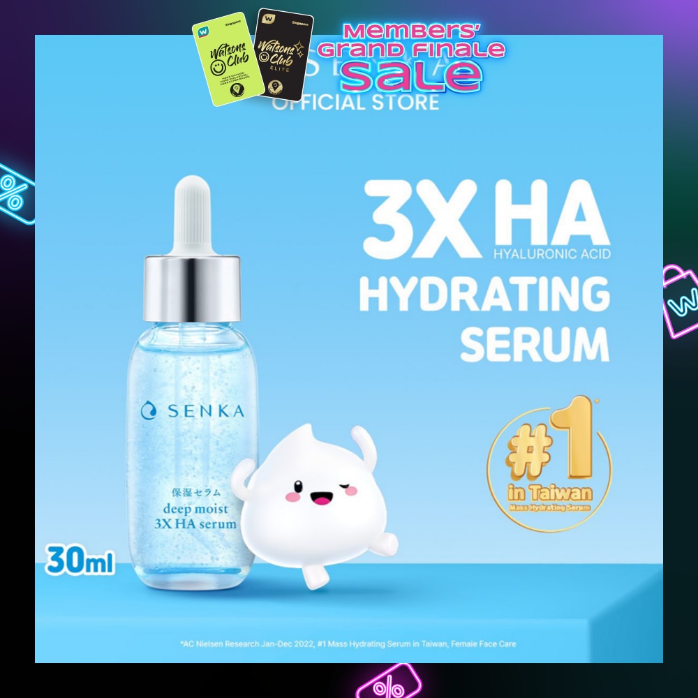Deep Moist 3X HA Hydrating Serum (Suitable for All Skin Types) 30ml (Expiry: Apr`2026)
